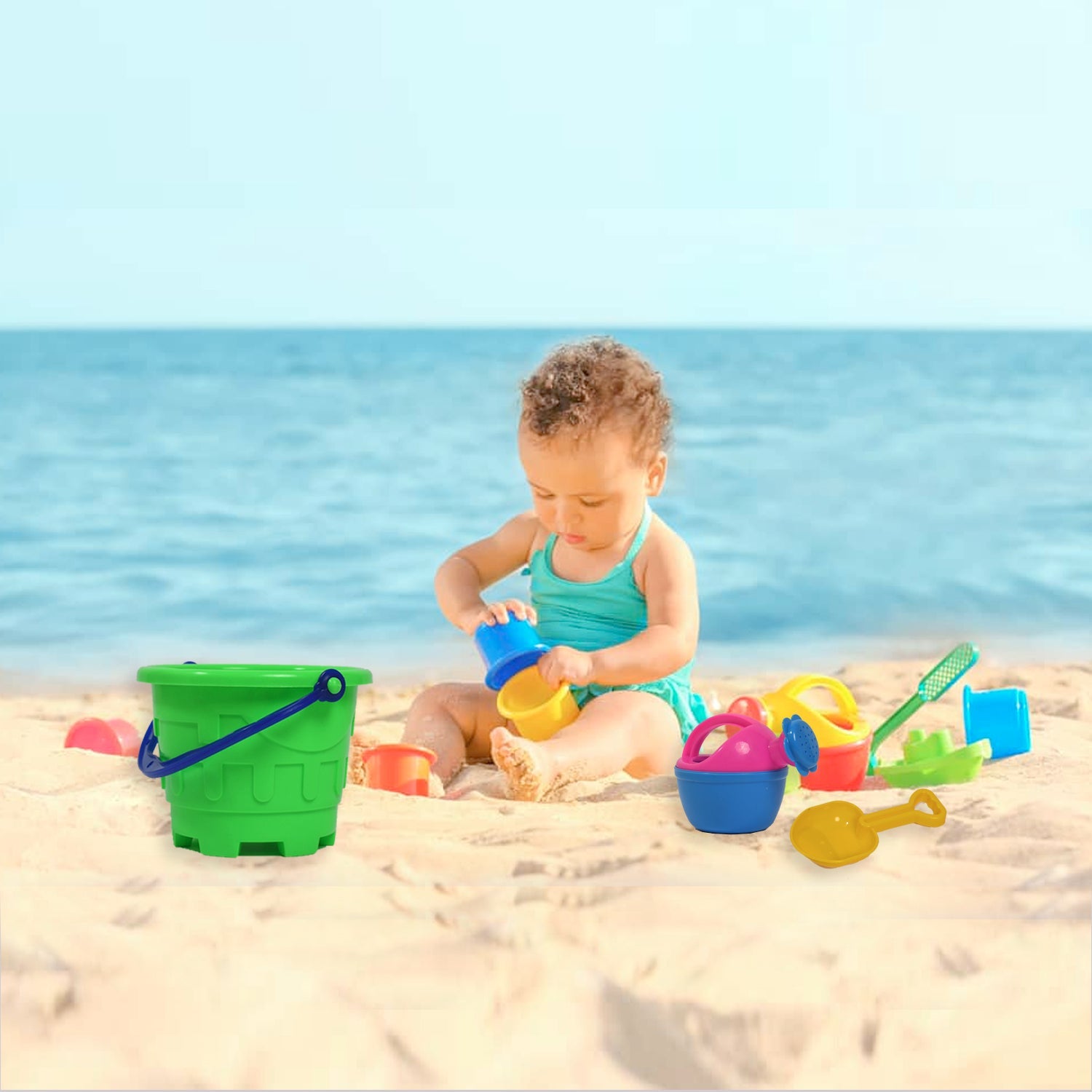 4486 Sand Game Castle Building Plastic Beach Toy Set for Kids Summer Fun Creative Activity Playset& Gardening Tool with Accessories & Bucket-Pack of 6 Pcs DeoDap 4486 Sand Game Castle Building Plastic Beach Toy Set for Kids Summer Fun Creative Activity Playset& Gardening Tool with Accessories & Bucket-Pack of 6 Pcs DeoDap